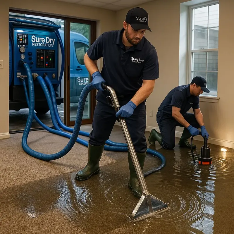 Water Extraction and Removal process in Walterboro, SC